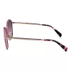 LIU JO Gafas de sol para mujer mariposa ojo de gato habana marrón degradado UV400