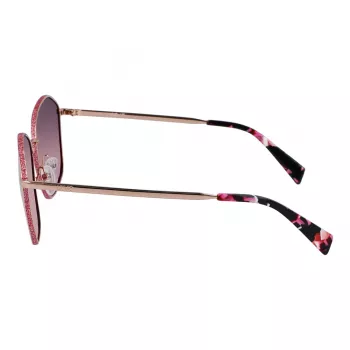 LIU JO Gafas de sol para mujer mariposa ojo de gato habana marrón degradado UV400