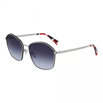 LIU JO Gafas de sol de mujer Butterfly Cat Eye LJ157S5918040 Havana marrón degradado 59 mm