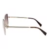 LIU JO Gafas de sol mujer Butterfly LJ159S5816716 - Montura de acetato Havana marrón con lentes de policarbonato degradadas marrones, ancho de lente 58 mm, 100 % protección UV400