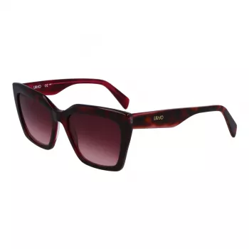 LIU JO Gafas de sol de mujer Butterfly LJ795S5418261 Havana marrón degradado UV400