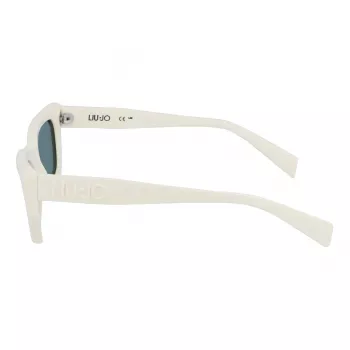 LIU JO Gafas de sol de mujer Cat-Eye LJ790S 5221101 negro acetato gris degradado 52 mm