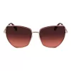 LIU JO Gafas de sol para mujer LJ159S5816770 mariposa ojo de gato habana marrón degradado 58 mm