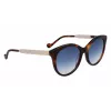 LIU JO Gafas de sol mujer LJ765S-242 Butterfly/Cat-Eye Havana 54mm