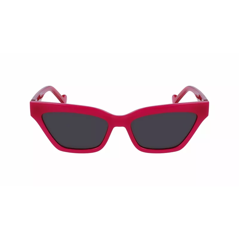 LIU JO Gafas de sol de mujer LJ781S-525 Butterfly Havana acetato lente degradada marrón 55 mm