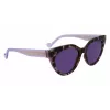 LIU JO mujer LJ782S-516 gafas de sol Cat-Eye - Pink Havana, degradado marrón, 53 mm