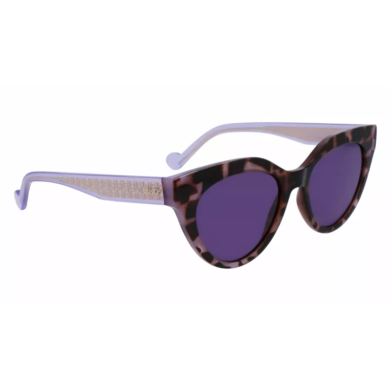 LIU JO mujer LJ782S-516 gafas de sol Cat-Eye - Pink Havana, degradado marrón, 53 mm