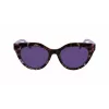 LIU JO mujer LJ782S-516 gafas de sol Cat-Eye - Pink Havana, degradado marrón, 53 mm