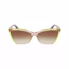 LIU JO Gafas de sol de mujer LJ796S-279 Cat Eye Havana marrón degradado 58 mm