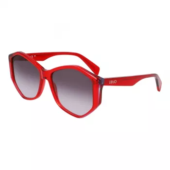 LIU JO Mujer LJ797S5715623 Gafas de sol mariposa cat eye Havana Marrón degradado 57mm