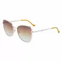 Gafas de sol LIU JO mujer 46591-717 Havana acetato montura cuadrada lentes degradadas marrones 55/17/140 mm