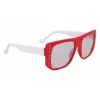 LIU JO Gafas de sol mujer LJ731S-525 Montura mariposa de acetato havana lentes marrón degradado 55mm