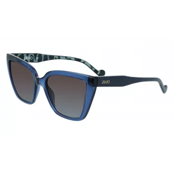 LIU JO Gafas de sol para mujer LJ749S-424 habana marrón degradado 53 mm