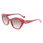 LIU JO Gafas de sol de mujer LJ756S-601 Havana acetato marrón degradado 53mm