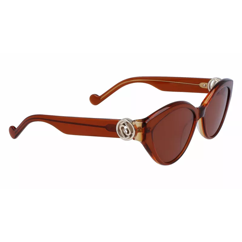 LIU JO Gafas de sol mujer LJ767SR-216 Havana Propionato Marrón degradado 56mm