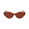 LIU JO Gafas de sol mujer LJ767SR-216 Havana Propionato Marrón degradado 56mm