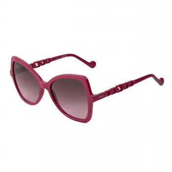 LIU JO Gafas de sol mujer LJ774S-603 Havana acetato mariposa Brown Gradient UV400 57mm