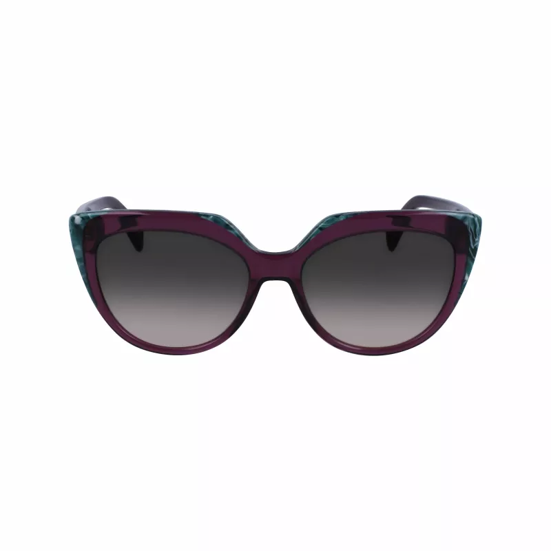 LIU JO Gafas de sol de mujer LJ783S-513 Havana marrón mariposa acetato 55 mm