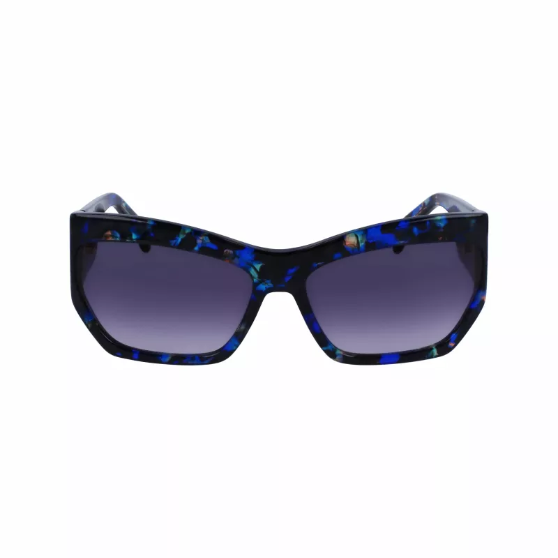 LIU JO Gafas de sol de mujer LJ785S-424 azul Butterfly Cat Eye 61 mm