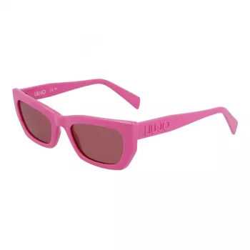 Gafas de sol de mujer LIU JO LJ790S5221610 - montura negra, lentes grises, 52 mm