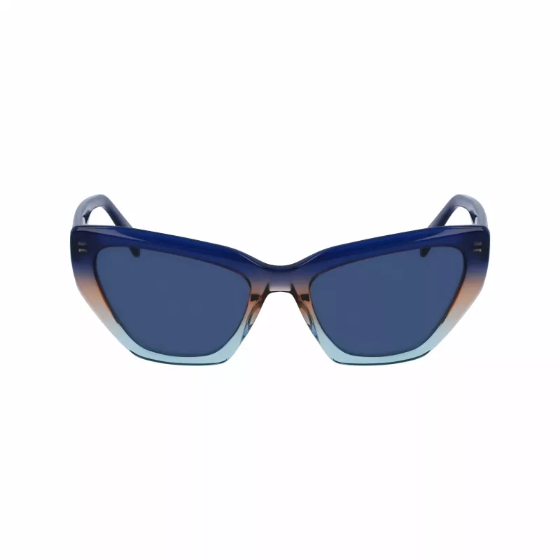 LIU JO Gafas de sol para mujer LJ794S-439 Montura mariposa azul UV400