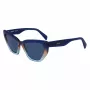 LIU JO Gafas de sol para mujer LJ794S-439 Montura mariposa azul UV400