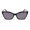 LIU JO Gafas de sol para mujer LJ796S-001 montura de acetato mariposa/cat-eye lentes grises 58 mm