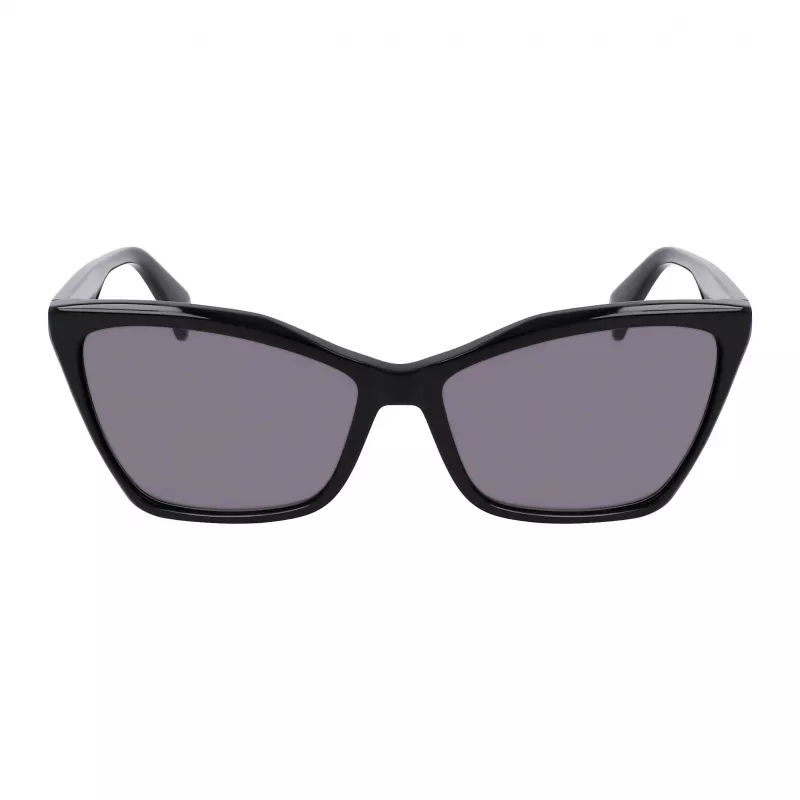 LIU JO Gafas de sol para mujer LJ796S-001 montura de acetato mariposa/cat-eye lentes grises 58 mm