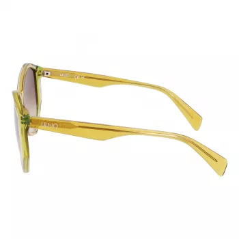 LIU JO Gafas de sol de mujer LJ797S5715707 Havana montura geométrica cristales marrón degradado 57mm