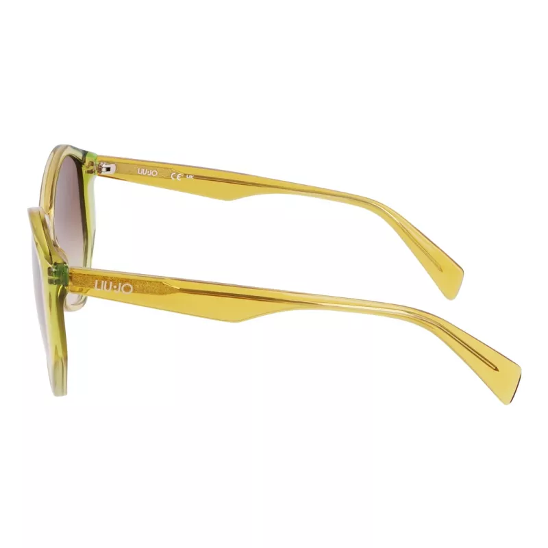 LIU JO Gafas de sol de mujer LJ797S5715707 Havana montura geométrica cristales marrón degradado 57mm