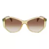 LIU JO Gafas de sol de mujer LJ797S5715707 Havana montura geométrica cristales marrón degradado 57mm