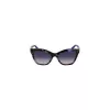 LIU JO Gafas de sol de mujer LJ804S-430 Havana Montura de acetato cuadrada lentes degradadas marrones 54mm