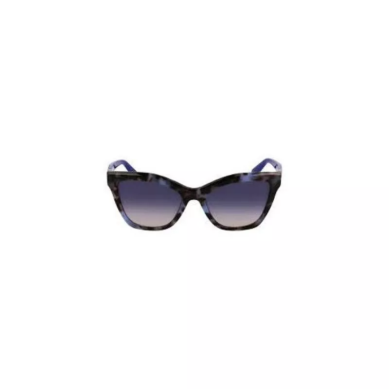 LIU JO Gafas de sol de mujer LJ804S-430 Havana Montura de acetato cuadrada lentes degradadas marrones 54mm