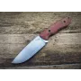 LKW Mauler VG10 Damascus Micarta Cuchillo fijo