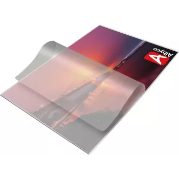 LMG Fundas de laminar A5 brillante, 100 micras, 100 uds.