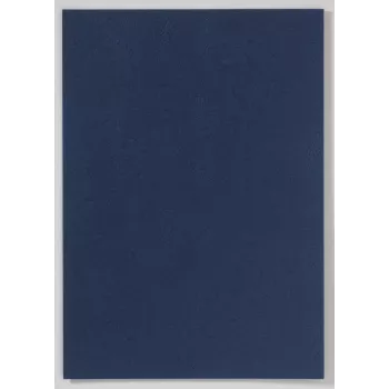 LMG Signaltechnologie UMBR300-DBL hojas de cubierta trasera para encuadernación, A4, grano de piel, azul oscuro, 300 g/m², 100 uds.