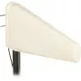 Antena logarítmica DATA-LOG/LTE+SMA/10 - antena direccional 10 dBi para exterior, 800-3000 MHz, conector SMA macho, cable RG58 de 10m