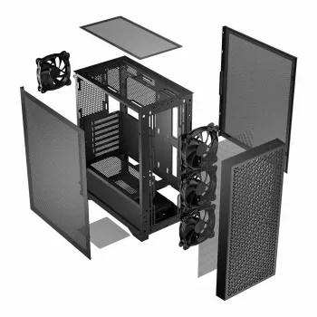Caja de PC LOGIC DART PRO MIDI USB-C Negra