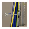 LogiLink Brida de gestión de cables de 19 pulgadas 40 x 80 mm, acero, 2 uds.
