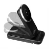 Logilink Cargador de mesa inalámbrico 4 en 1, base de carga Qi 15W (PA0292)