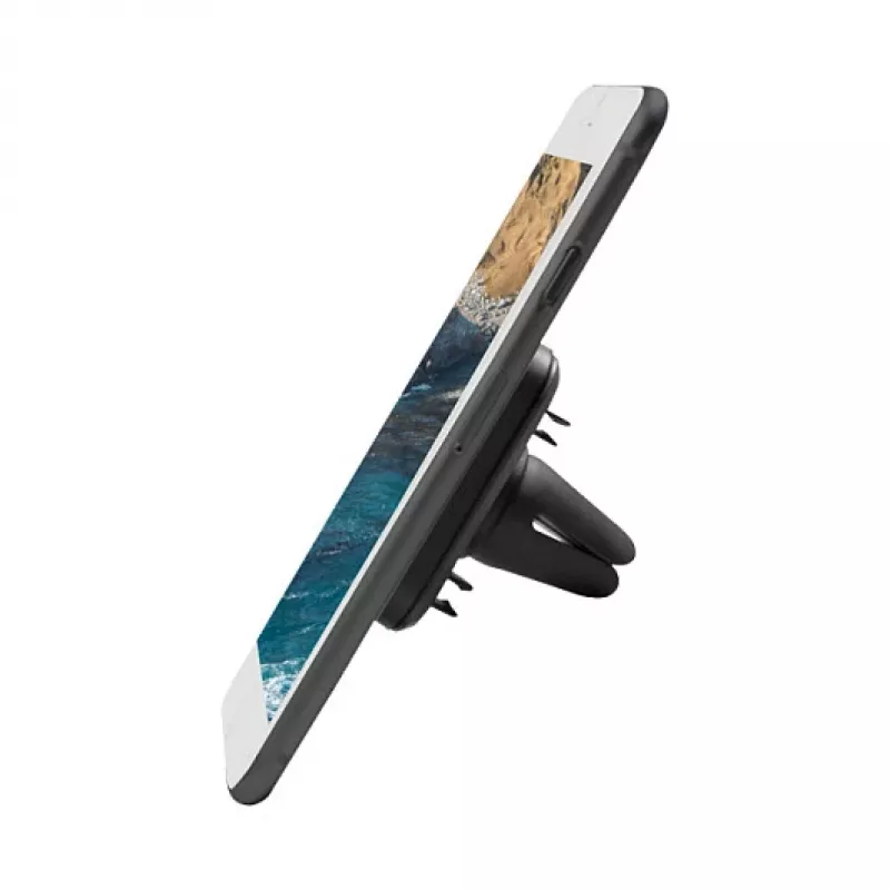 LogiLink AA0114 Soporte magnético para rejillas de ventilación para smartphones, giro 360°, universal, negro