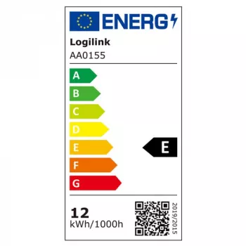 Anillo de luz LED Logilink AA0155 con forma de corazón y trípode, 20,5 cm, 10 niveles de brillo, 3000K-6000K, USB-A