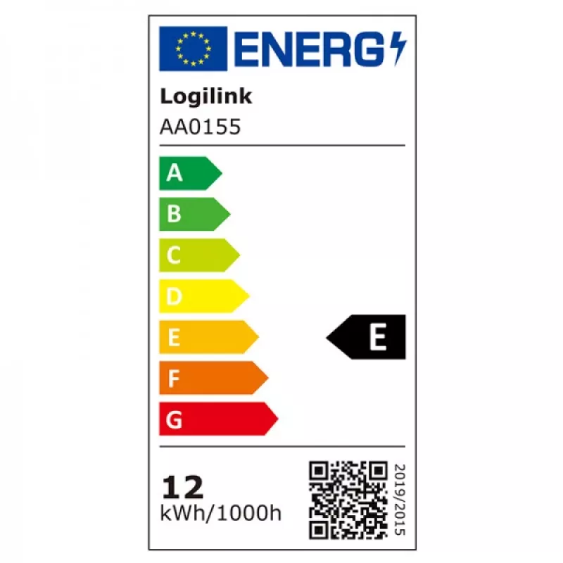 Anillo de luz LED Logilink AA0155 con forma de corazón y trípode, 20,5 cm, 10 niveles de brillo, 3000K-6000K, USB-A