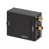 LogiLink CA0100 convertidor de audio digital-analógico (SPDIF/coaxial a RCA estéreo)