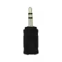 LogiLink CA1102 Adaptador de audio - Conector jack estéreo mini macho (M) a 2x conector hembra jack estéreo (F) - 0,2 m - Negro
