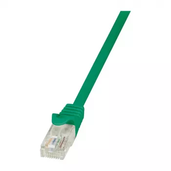 Latiguillo LogiLink Cat.5e U/UTP Gigabit, RJ45, 1,5 m, verde