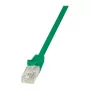 Latiguillo LogiLink Cat.5e U/UTP Gigabit, RJ45, 1,5 m, verde