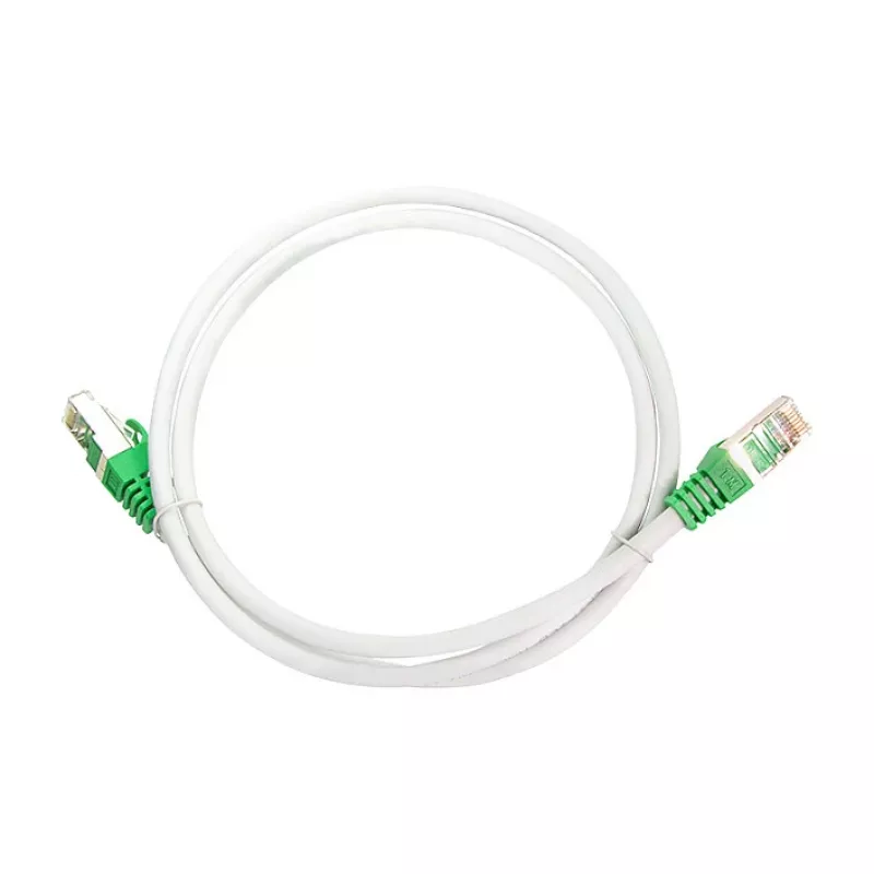 LogiLink Cat.6 S/FTP Cable de parcheo cruzado, 1m, gris