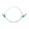 LogiLink Cable de red cruzado Cat.6 S/FTP, RJ45, 0,5 m, gris, LSZH, 10 Gbit/s