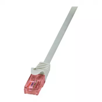 Latiguillo LogiLink Cat.6 U/UTP cobre desnudo, 1,5 m, gris, PrimeLine